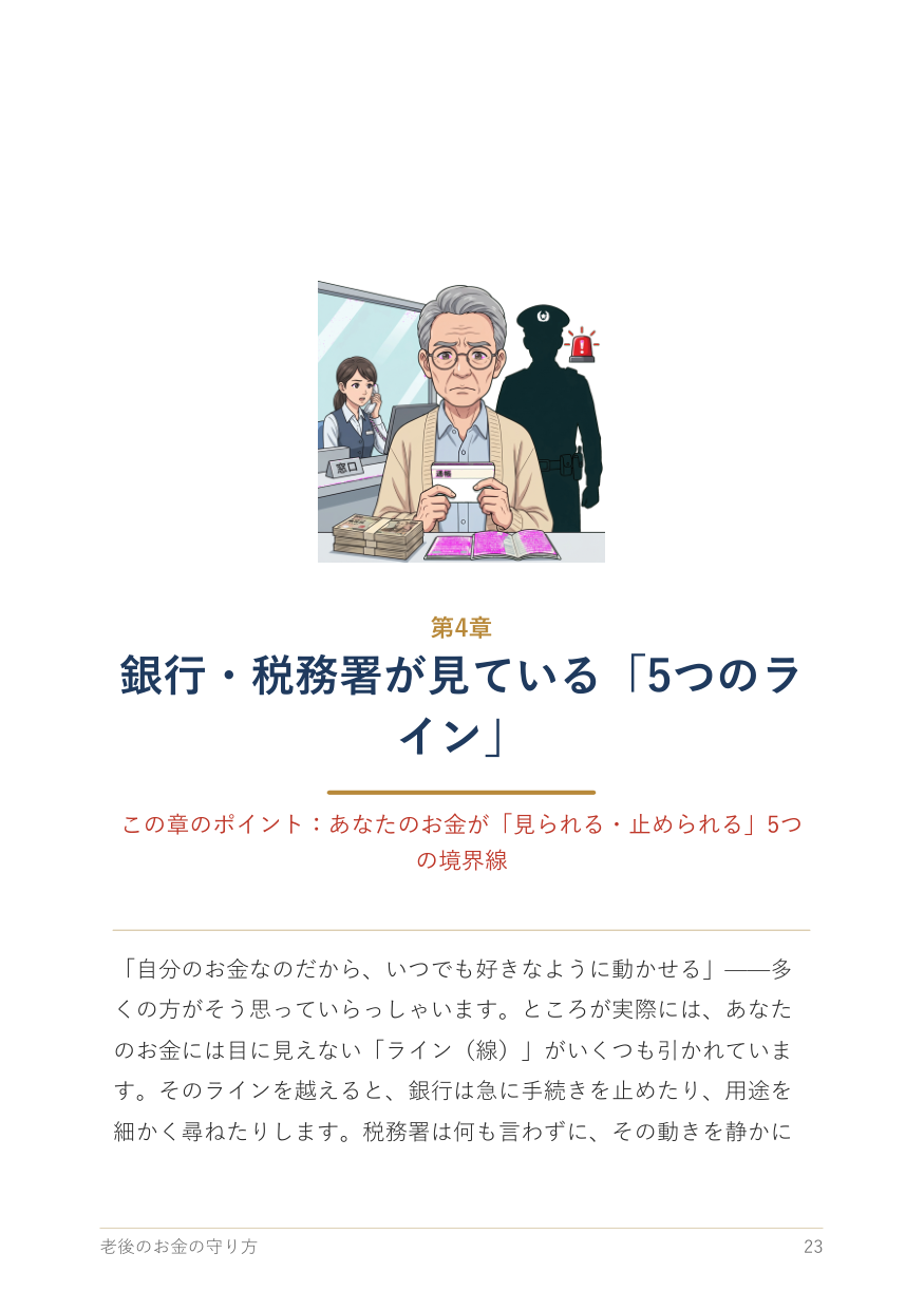 5つのライン